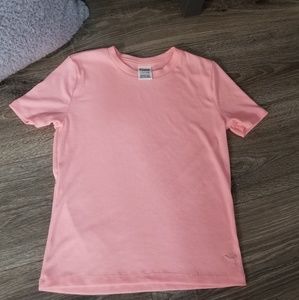 Victoria's Secret PINK light coral t shirt sz sm